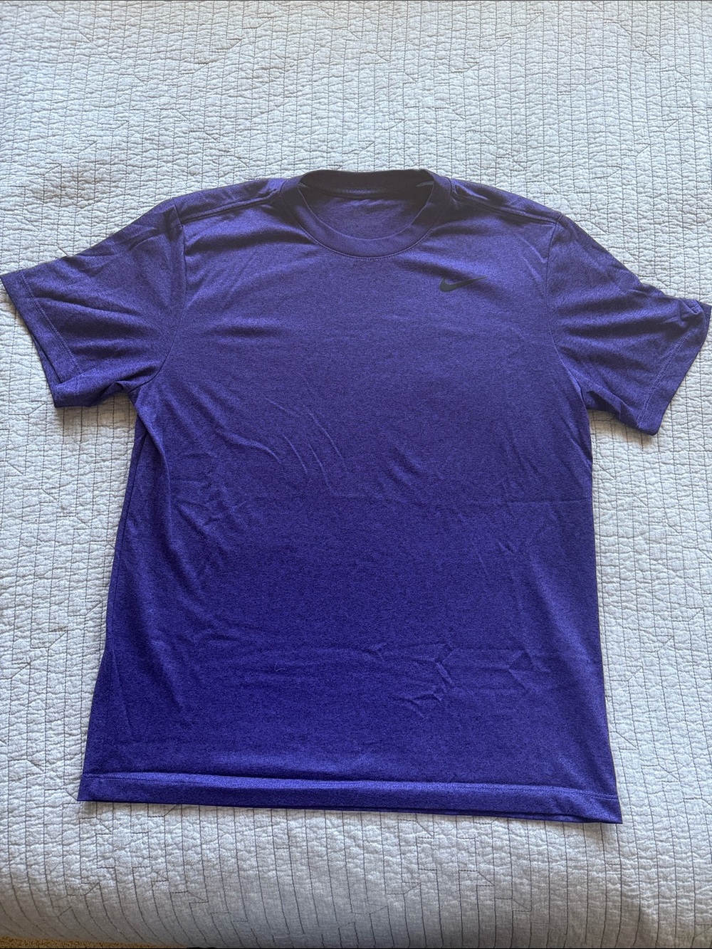 Nike Dri-Fit Purple Short Sleeve Tee